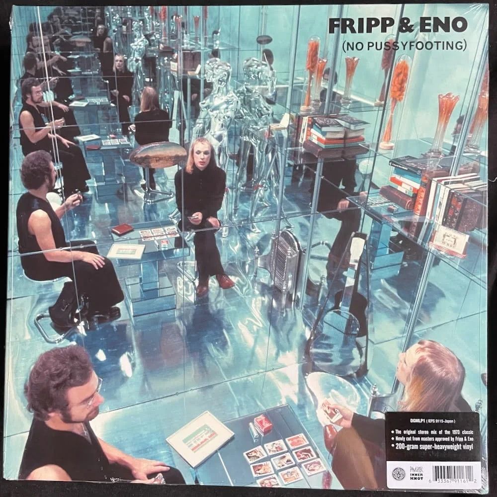 Fripp & Eno – No Pu***footing – 200 Gram Vinyl, LP, Recut, Discipline Global NEW